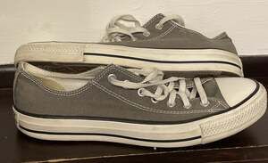 Converse Chuck Taylor All Star Low Charcoal Gray Men 11 Women 13 Sneakers 1J794
